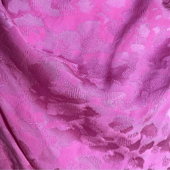 Zadig & Voltaire Renew 100% Silk Jac Leo Tulipe Leopard Jacquard Midi Dress, XS - Picture 8 of 16